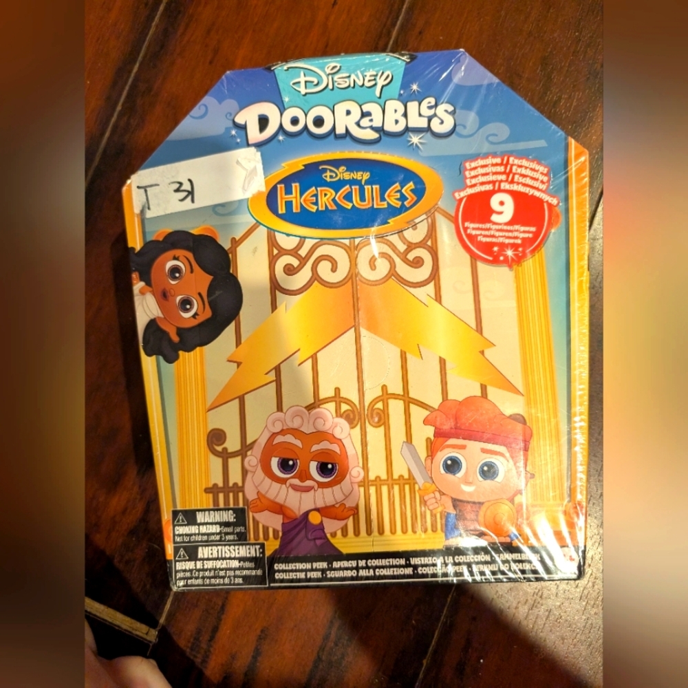 Disney Doorables Hercules 9 Exclusive Figures Collector Pack-New